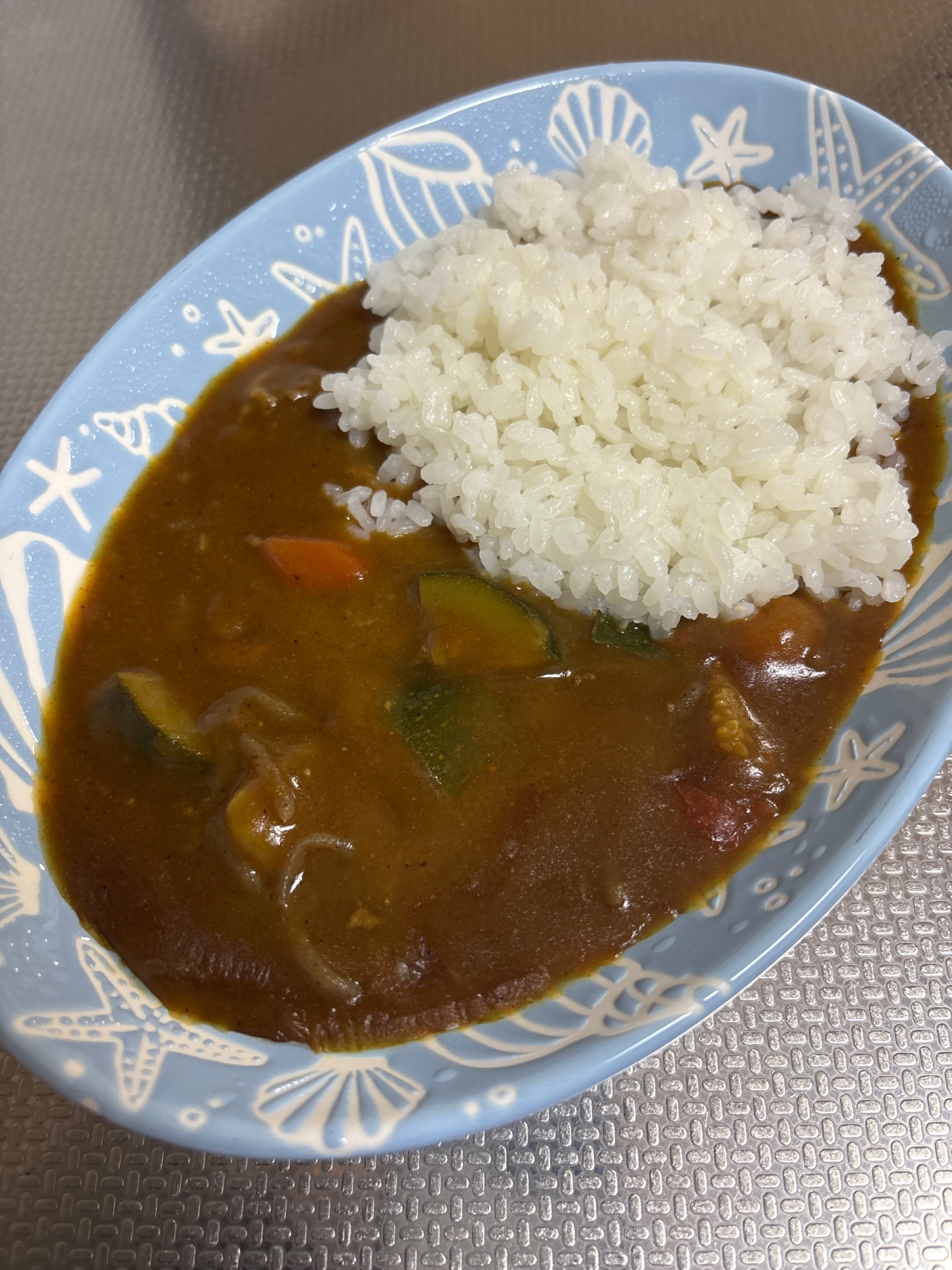 夏野菜たっぷりクロスブレンドカレー