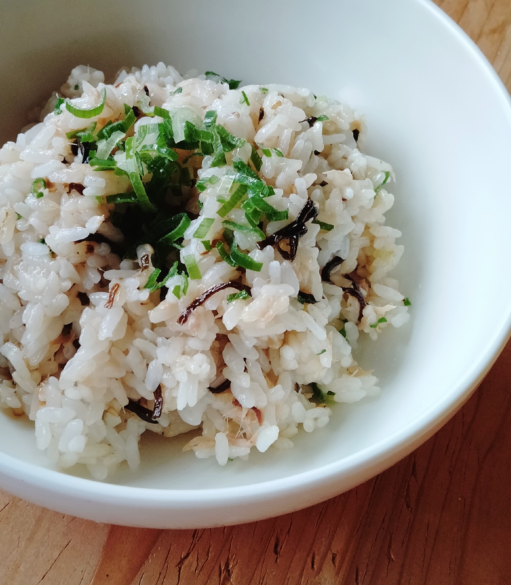 すぐ出来る!塩昆布とツナの混ぜご飯