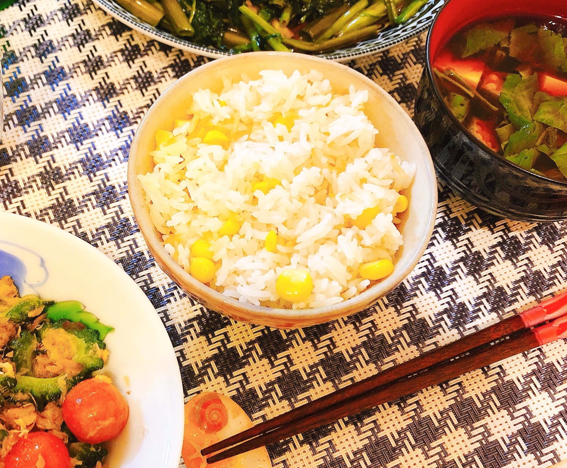 東南アジア風☆炊飯器で簡単！とうもろこしご飯