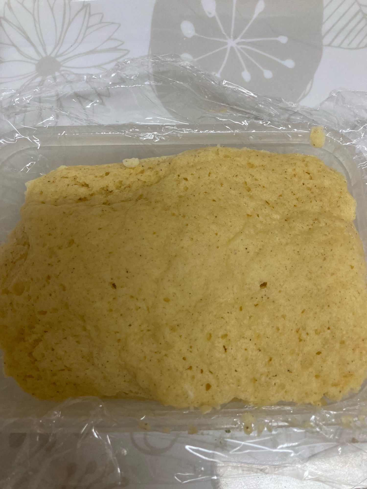離乳食　卵蒸しパン