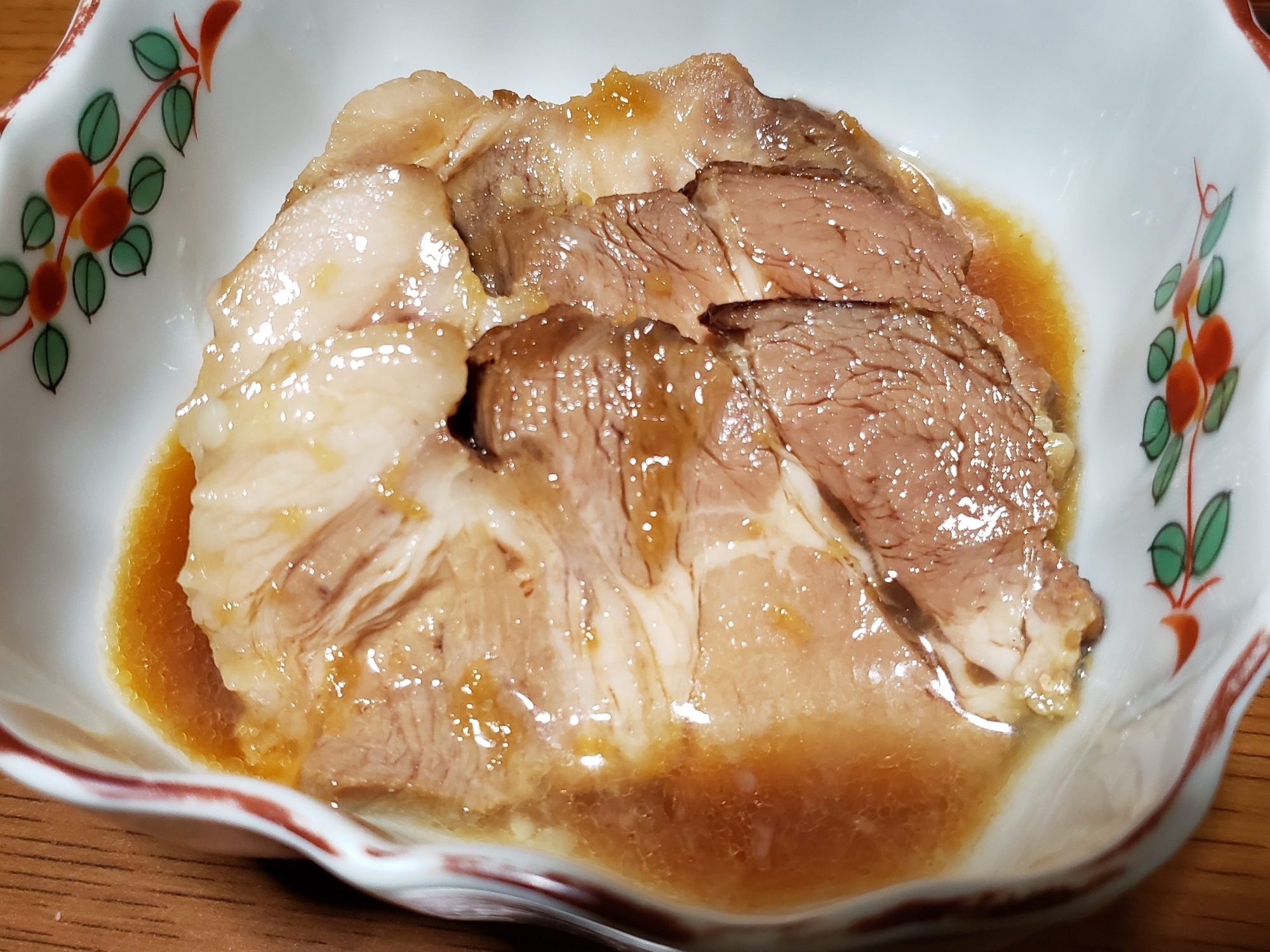 電気圧力鍋*豚肩ロースでチャーシュー(焼豚)