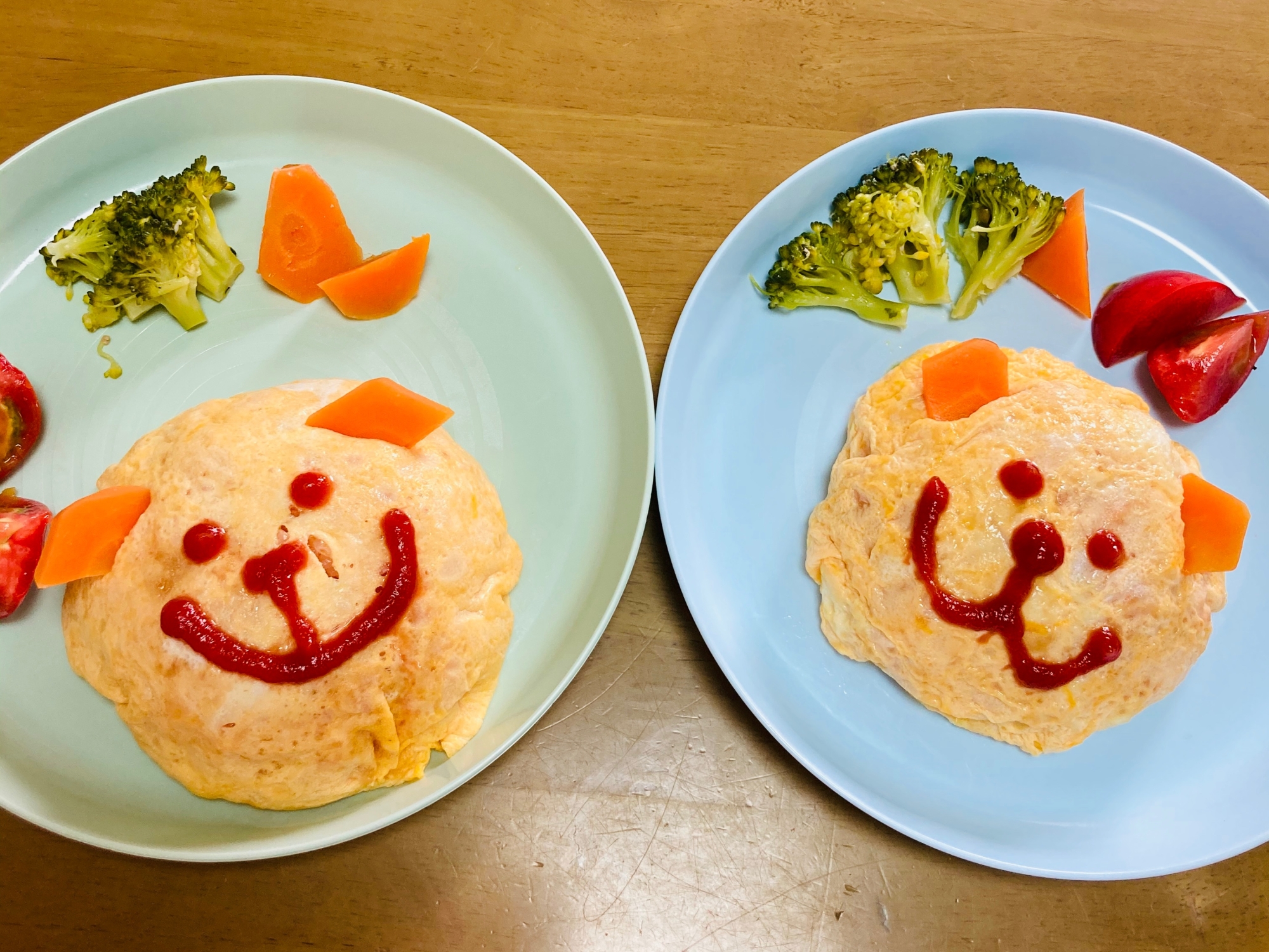 【幼児食】簡単お子さまオムライス