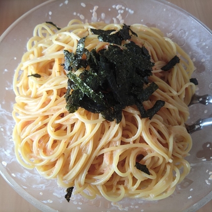 からめるだけ簡単♪濃厚たらこパスタ