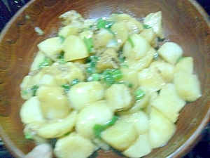 カブと長芋と白菜の煮物