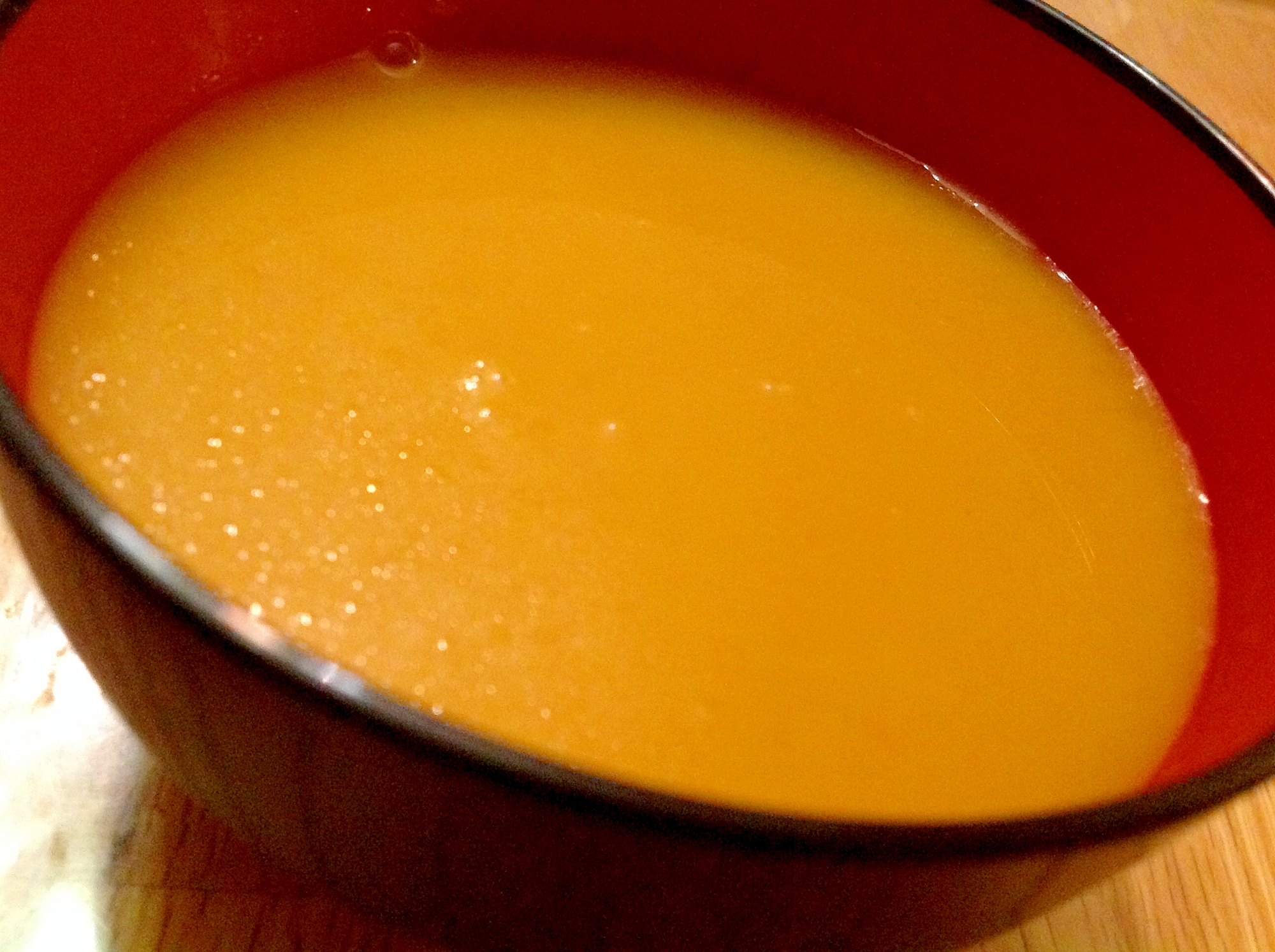 バターナッツカボチャスープ