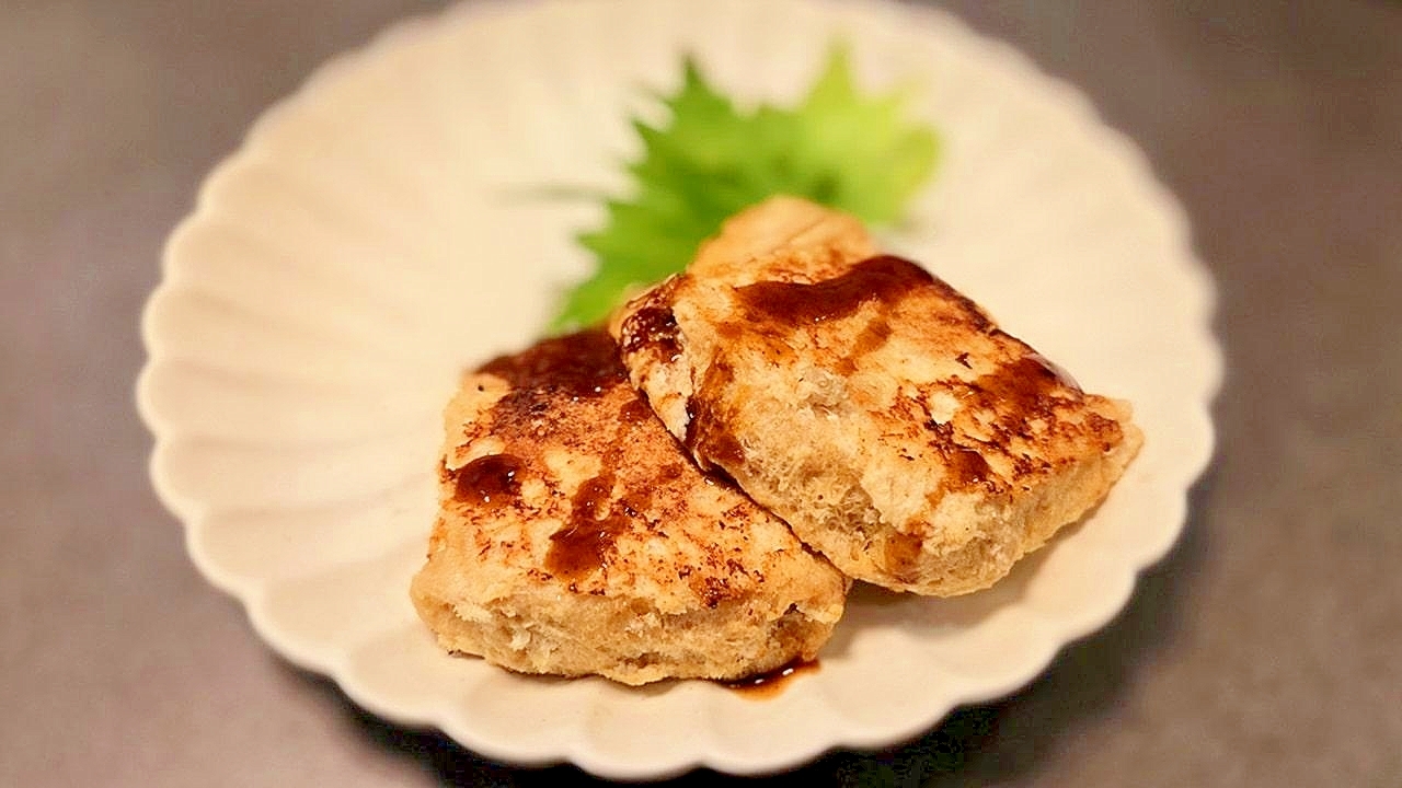 油揚げを使った簡単肉詰め