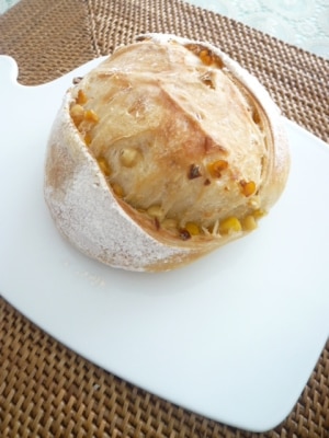 夜仕込んで朝焼く コーン入りクッペ レシピ・作り方 by Kumiko3 - 楽天