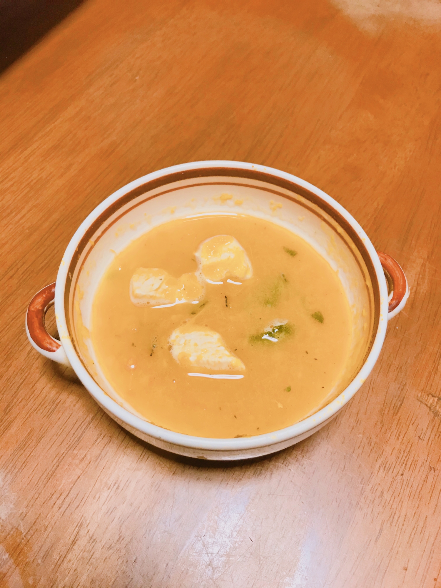 チキンとかぼちゃのスープ