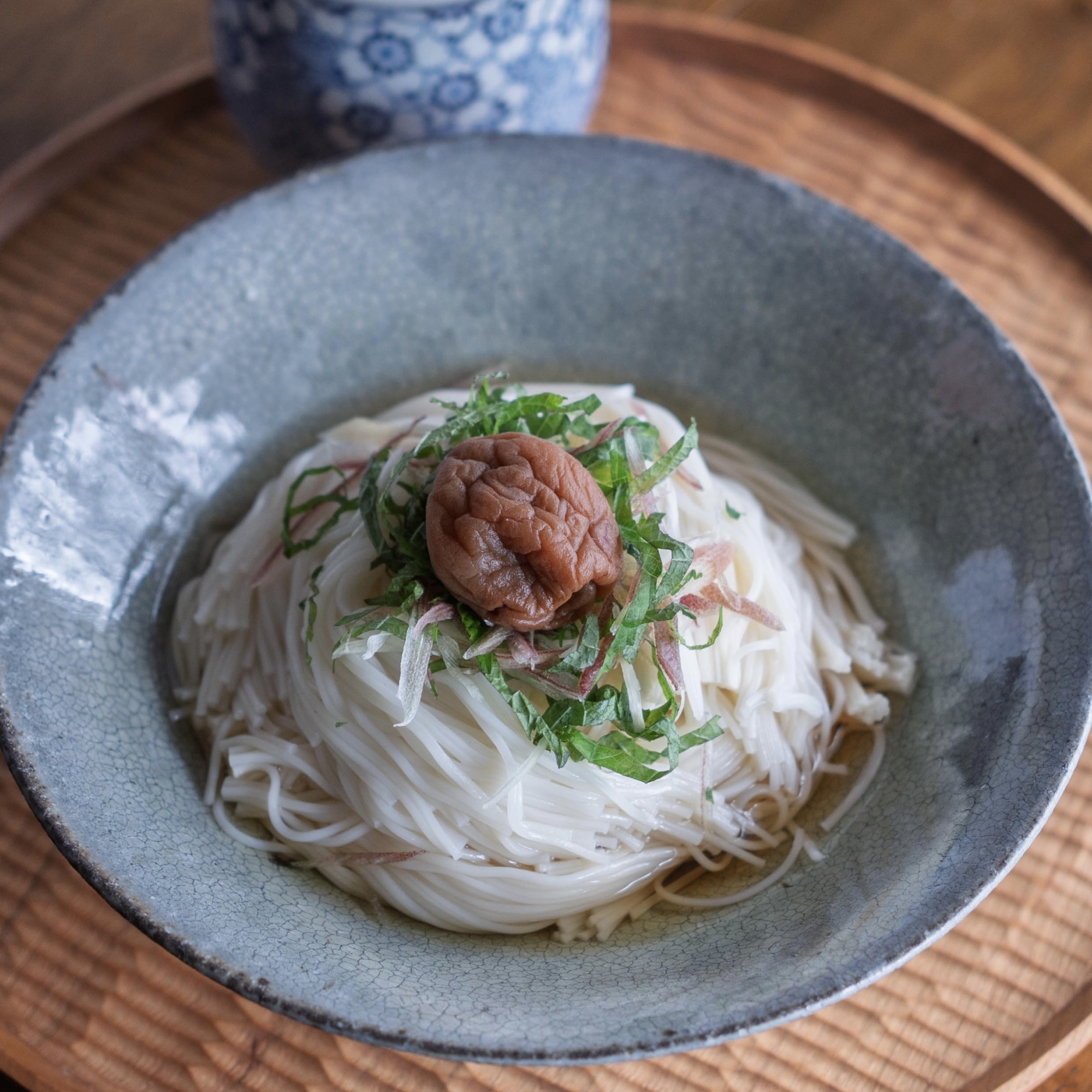 梅だしそうめん【和食・主食】