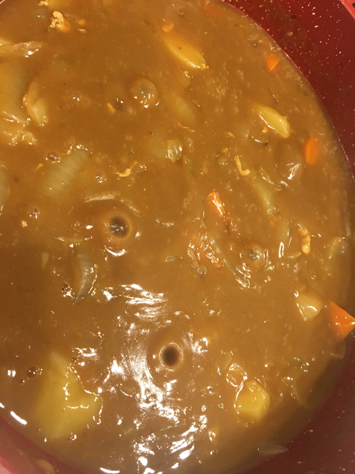 カレー粉でカレー