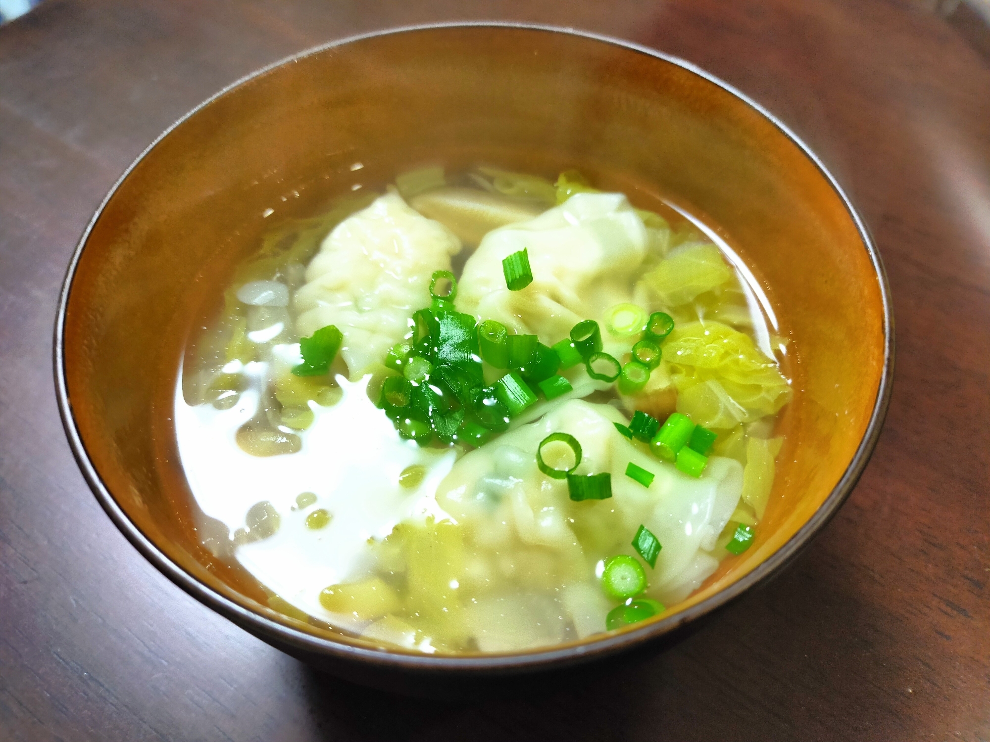 ☆白菜と水餃子のスープ☆