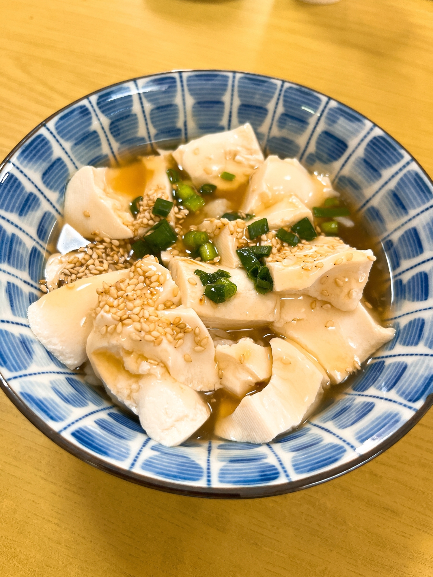 豆腐の和風あんかけ丼（レンジ調理）