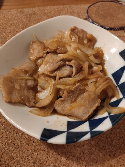 豚肉の生姜焼き★ジンジャー＆柚子シロップ