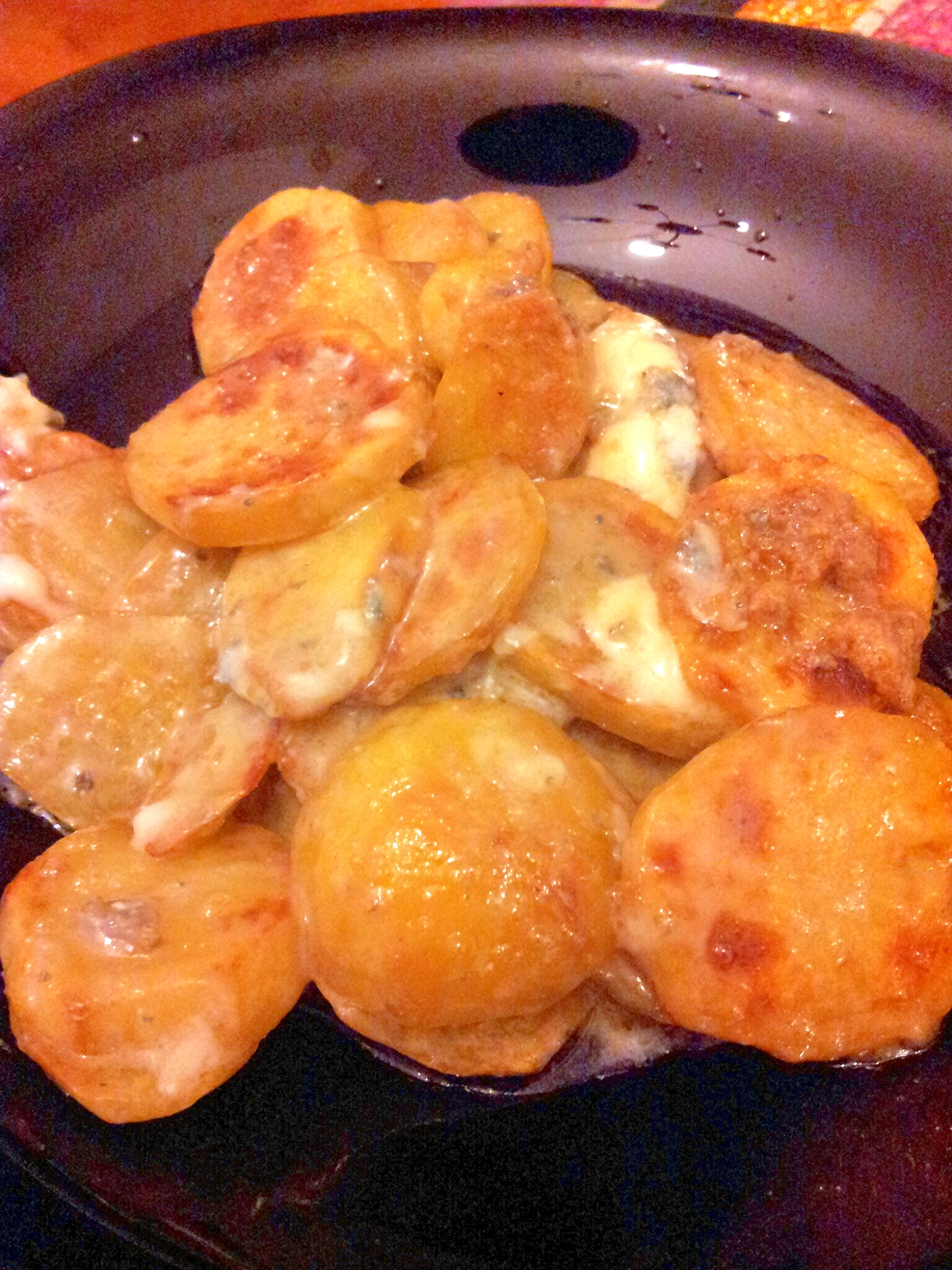 ワインにぴったり★焼きポテトとブルーチーズ