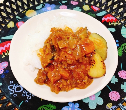 かぶとトロトロ野菜のカレー