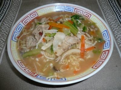 白菜とキノコのあっさりラーメン☆