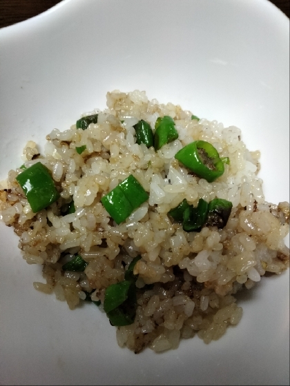 ピーマンチャーハン