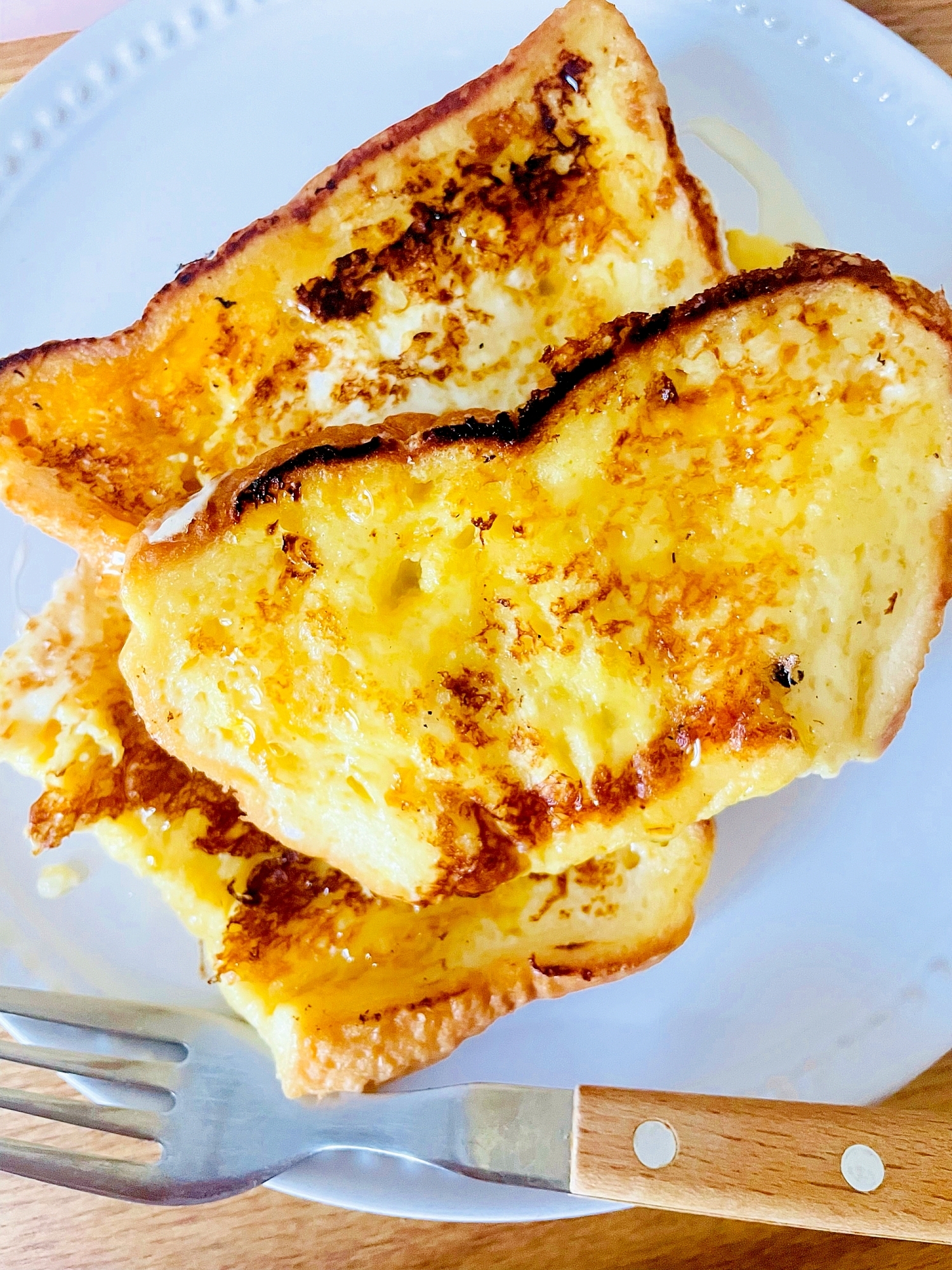 豆乳で作るフレンチトースト