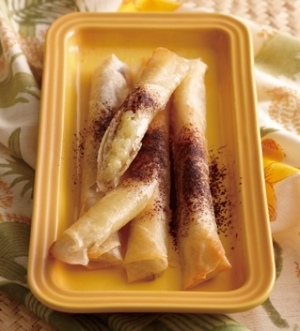 [ル・クルーゼ公式] バナナの春巻きオーブン焼き