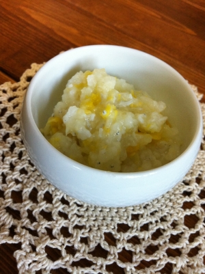 離乳食 中期 コーンとシラス粥 レシピ 作り方 By Hide1027 楽天レシピ 離乳食 中期 コーンとシラス粥 レシピ 作り方 By Hide1027 楽天レシピ