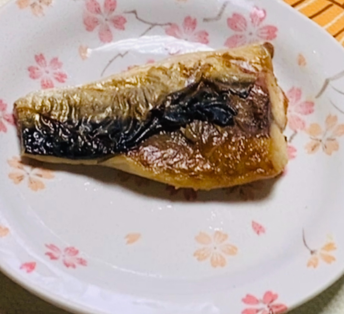 フライパンで簡単♡鯖の塩焼き