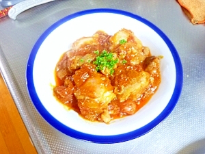 鶏肉のトマト煮込み