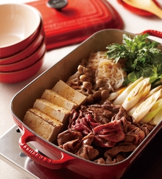 ル クルーゼ公式 関西風すき焼き レシピ 作り方 By ル クルーゼ公式ショップ 楽天レシピ