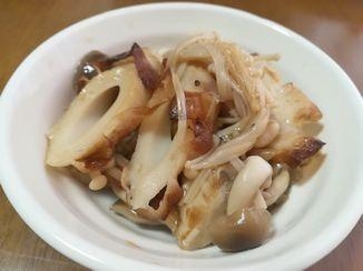 ちくわときのこの甘辛煮