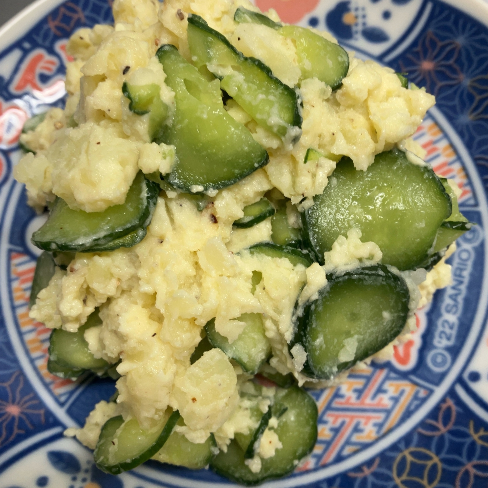 ほりにしで風味豊かなポテトサラダ