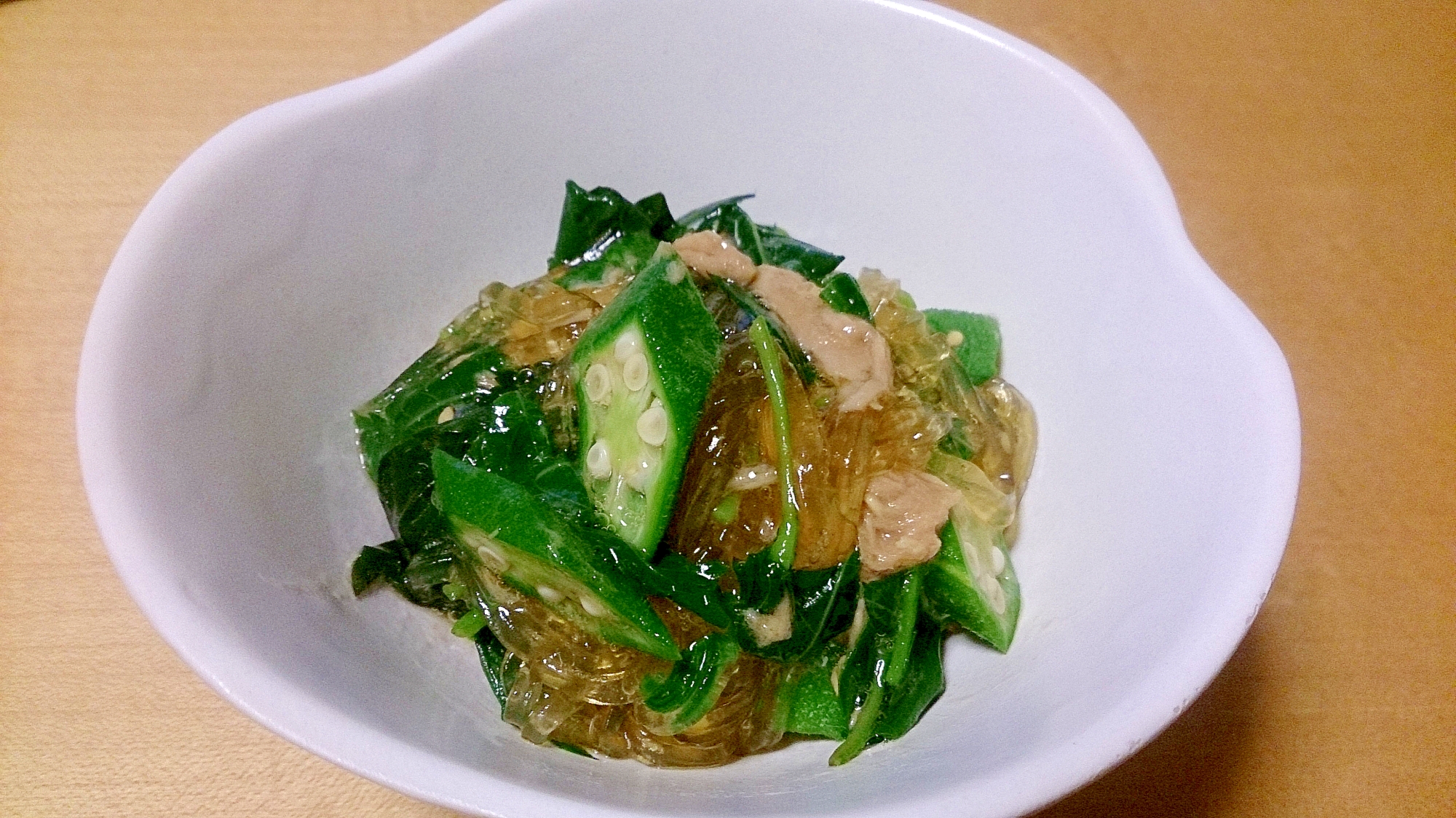 ネバネバ春雨サラダ