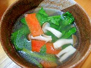 我が家の中華スープ 具材はなんでも良いですよ