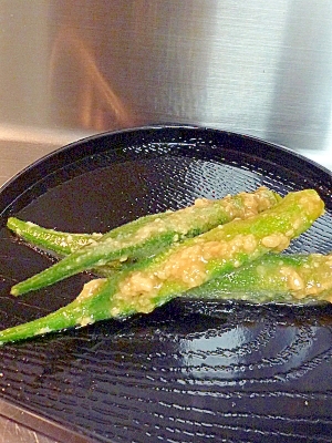 オクラの醤油麹漬け