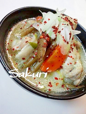 トック入りサムゲタン風スープ♪