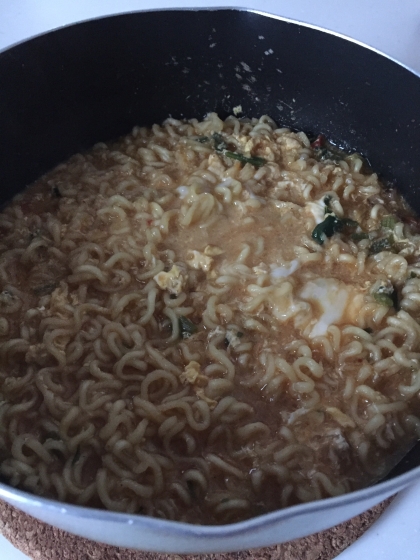 うちの麺「豆腐チゲラーメン」