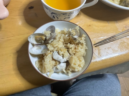 あさりごはん