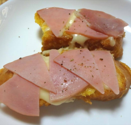 国産チーズの甘じょっぱいフレンチトースト