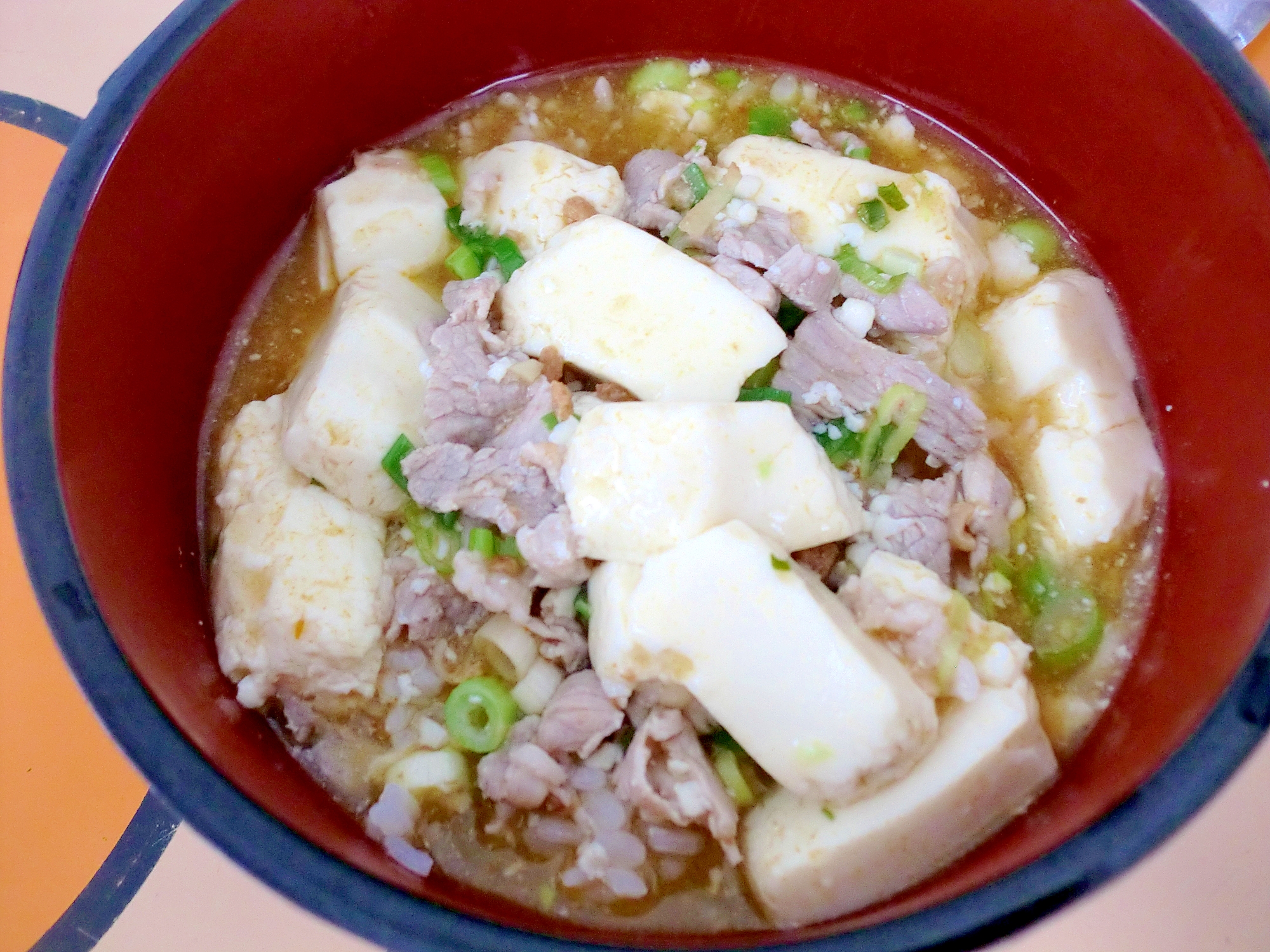 食欲がない夏に♪マーボー豆腐そうめん