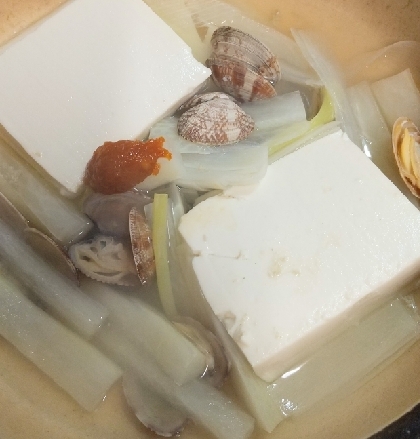 あっさり♪白スンドゥブチゲ［韓国料理］