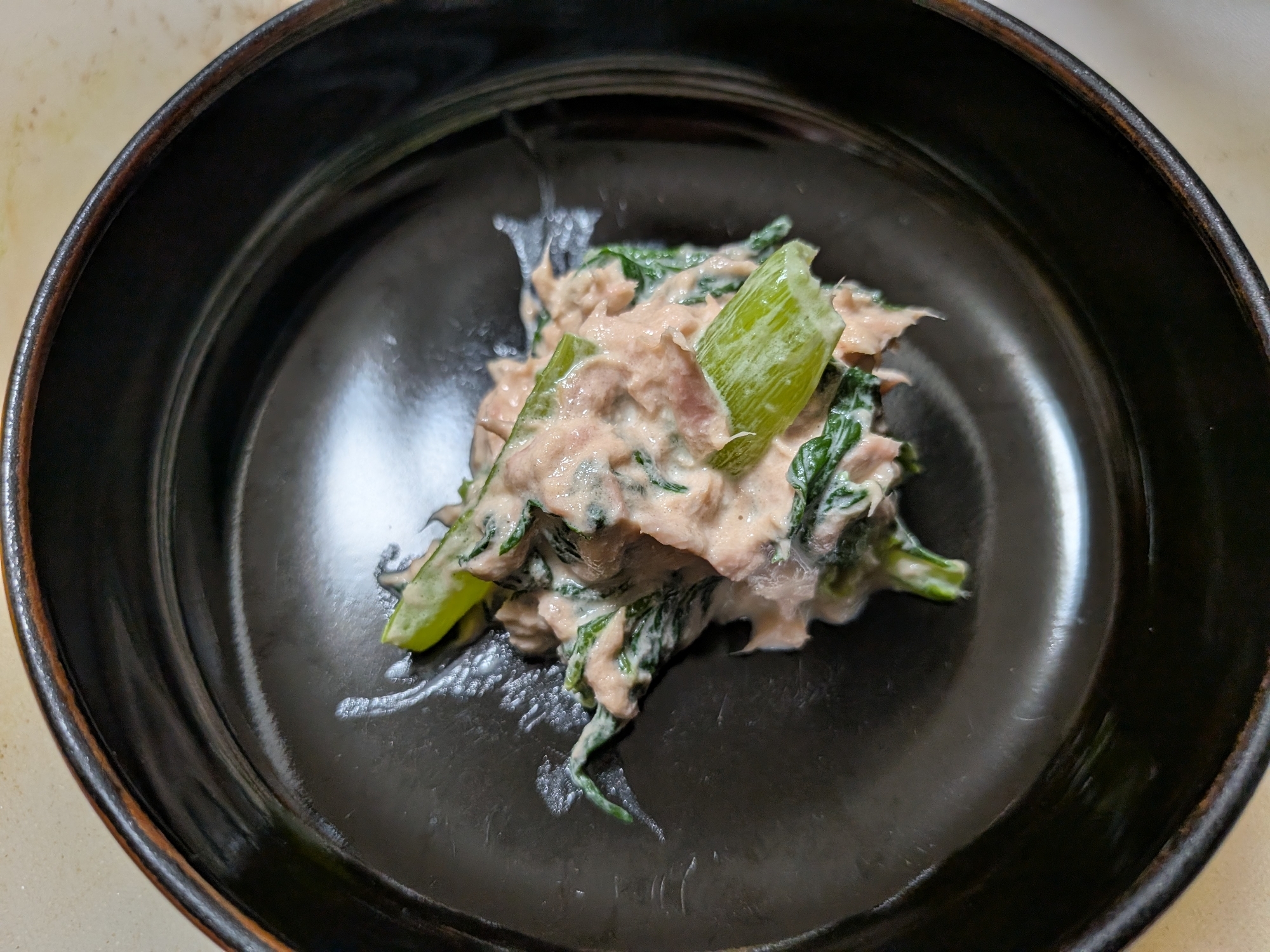 お弁当のおかずにピッタリ★小松菜シーチキンマヨ★