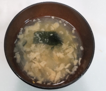 ねぎと卵スープෆ˚*