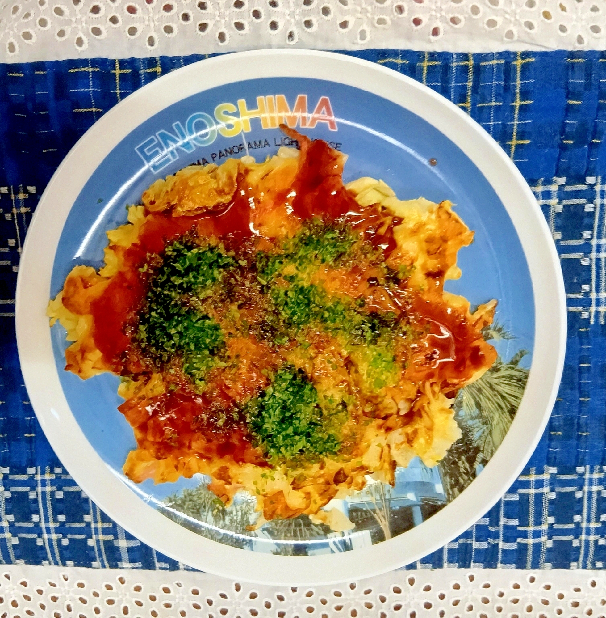 エノキのお好み焼きその2