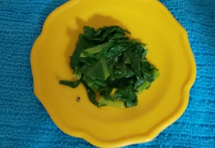 栄養満点！ほうれん草のごま合え☆