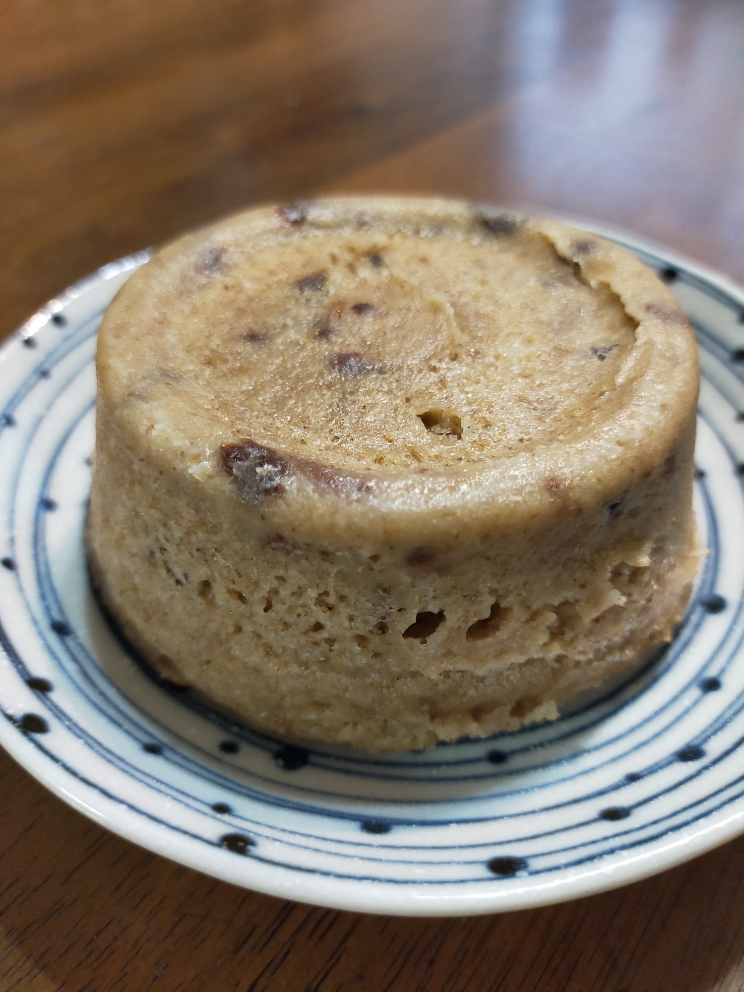 フワフワオートミールとキヌアの蒸しケーキ