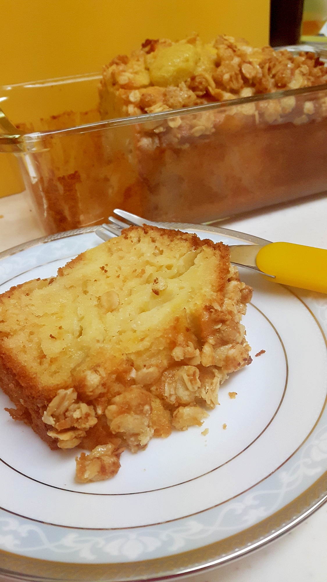 Hmで ザクザク リンゴのパウンドケーキ レシピ 作り方 By Acchan66 楽天レシピ