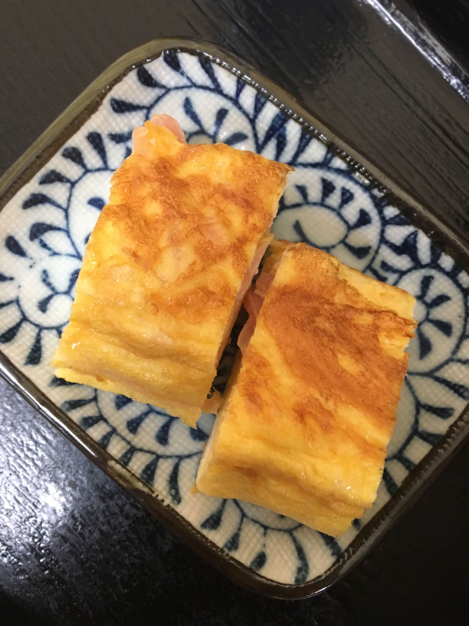 紅生姜とすりごまの卵焼き(^ ^)
