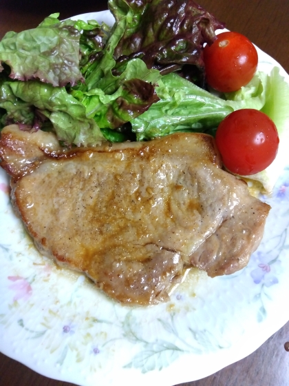 子供も大好きな　トンテキ