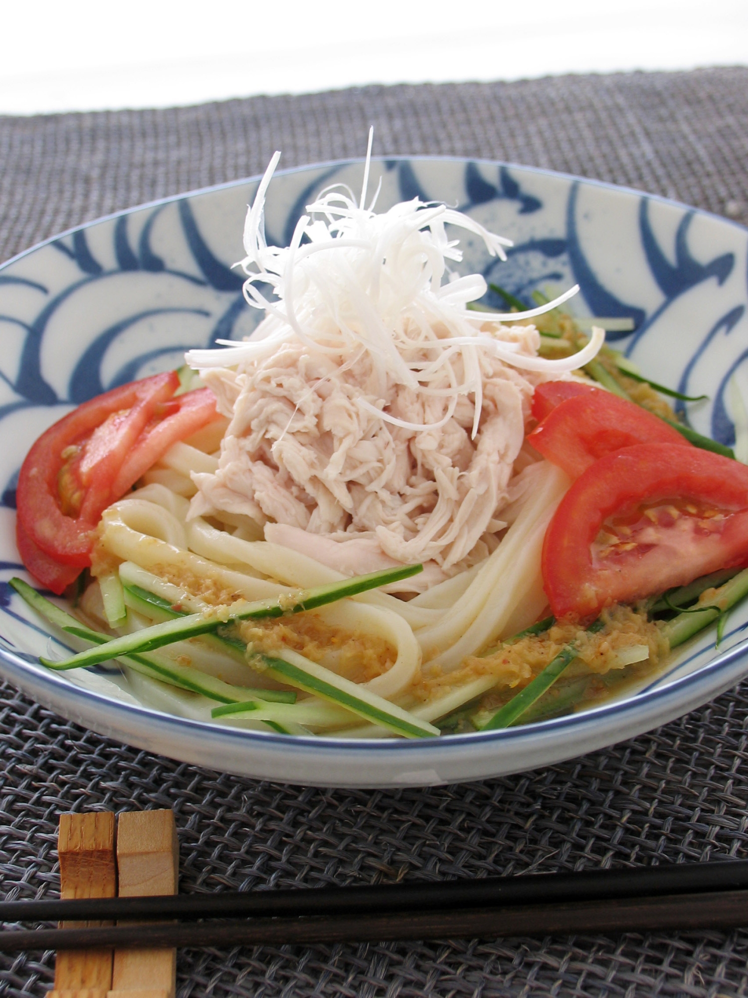 バンバンジーうどん