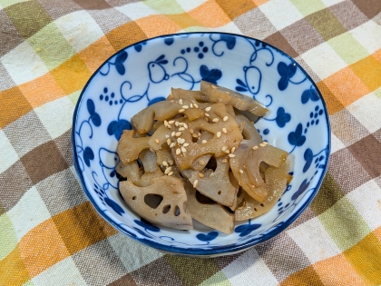 ごまたっぷり☆れんこんのきんぴら