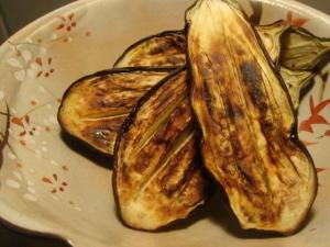 茄子の胡麻油風味あぶり焼き 「味と映画の歳時記」 レシピ・作り方 by