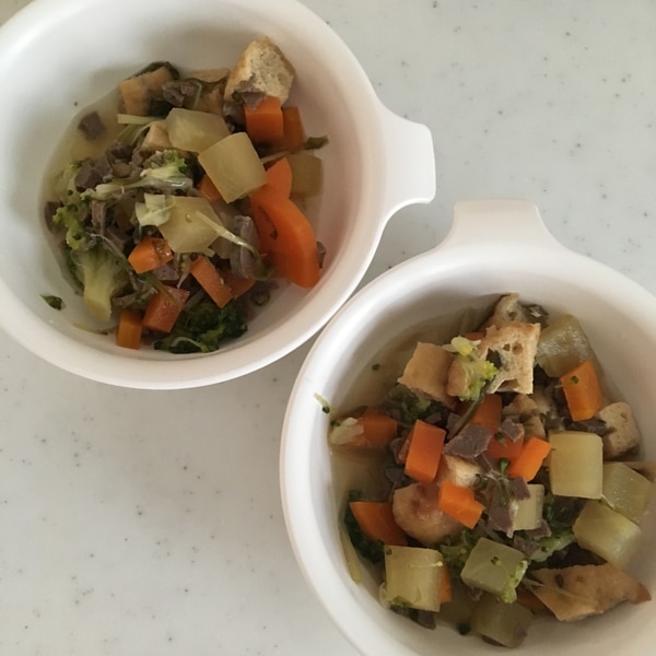 離乳食完了期 牛肉レバーとがんもと大根の煮物 レシピ 作り方 By Xmickyx 楽天レシピ 離乳食完了期 牛肉レバーとがんもと大根の煮物 レシピ 作り方 By Xmickyx 楽天レシピ